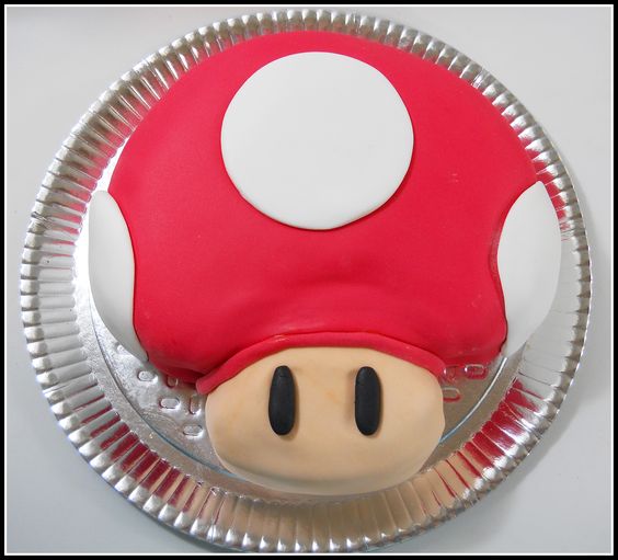 gateau champignon Mario